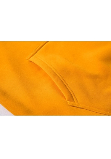 Kripto Para Plan B Sarı Reglan Kol Unisex Sweatshirt Hoodie Sarı