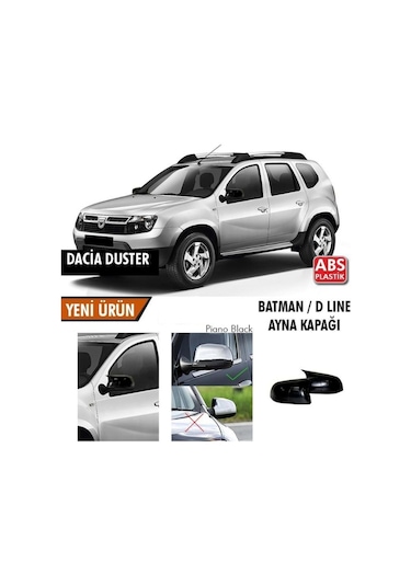 Dacia Duster 2014 - 2017 Arası Yarasa Ayna Kapağı Batman Ayna