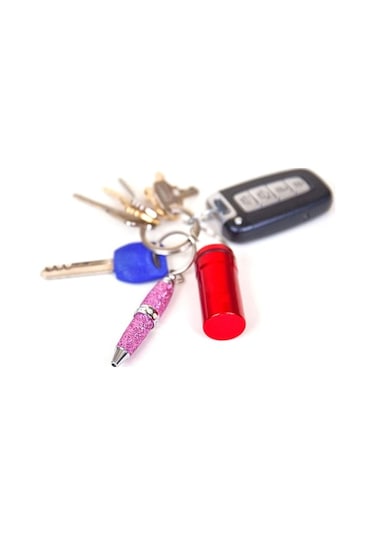 Pazly Tutacağı Suntek Seyahat Metal Konteyner Hapı Hap Anahtarlık Ce Diğer