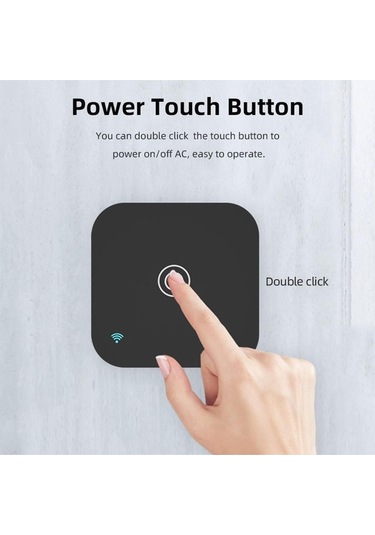 Ts06 Pro Dokunmatik Akıllı Klima Kontrol Cihaz Akıllı Termostat Dahili Sıcaklık Ve Nem Sensörü