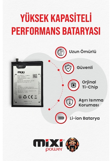 Reeder P13 Blue Max 2020 Uyumlu Tam Kapasite Batarya Tr Garantili
