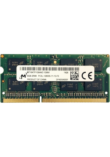 Micron MT16KTF1G64HZ-1G6N1 8 GB DDR3 SO-DIMM Ram