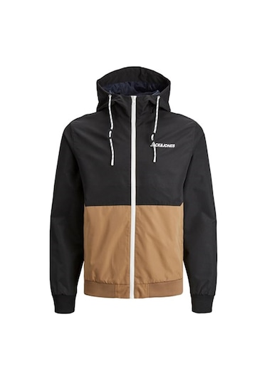 Jjerush Hood Bomber Noos Black-black Siyah