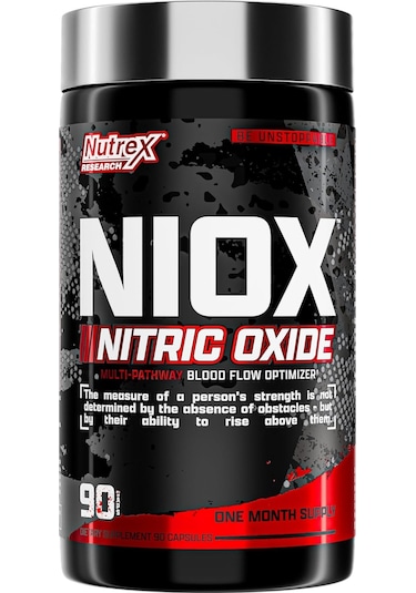 Nutrex Niox Nitric Oxide Arginine Nitrate+vitamin C Muscle Pump B