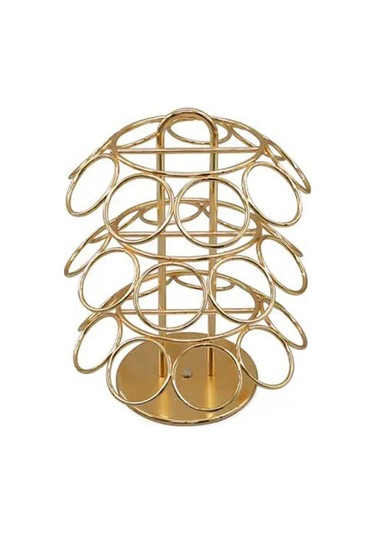 Xurunkeji 27 Kart Pozisyonlu Pod Karusel Tutucu - Keurig Pod İçin 360 Derece Dönebilen Metal Kahve Pod Düzenleyici Altın