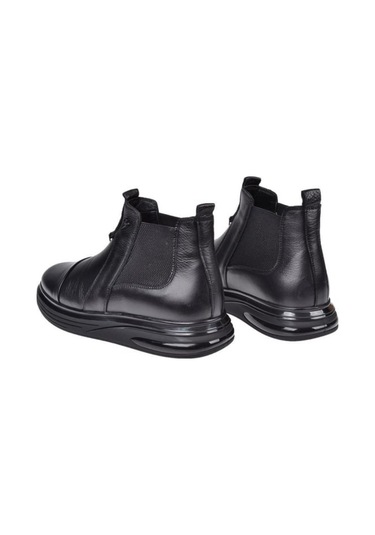 Voyager 6979 Mr Erkek Siyah Nata Deri Bot Siyah