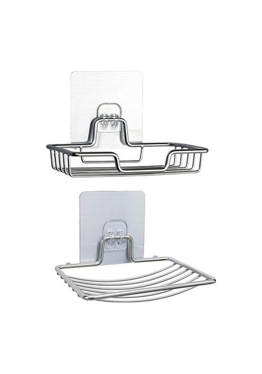 Tongxida Bosphorus Tek Stil Sones Saklama Sabunluk Rafı, Paslanmaz Monte Kavisli Katmanlı Etiketli Duvara Çelik Banyo Diğer