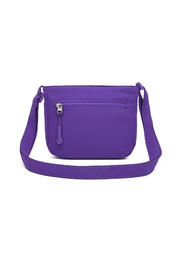 Smart Bags Mikro Poly Kumaş Postacı Kadın Çantası 3340 Mor
