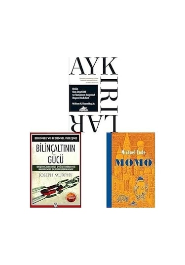 Aykırılar + Bılıncaltının Gucu + Momo 3 Set