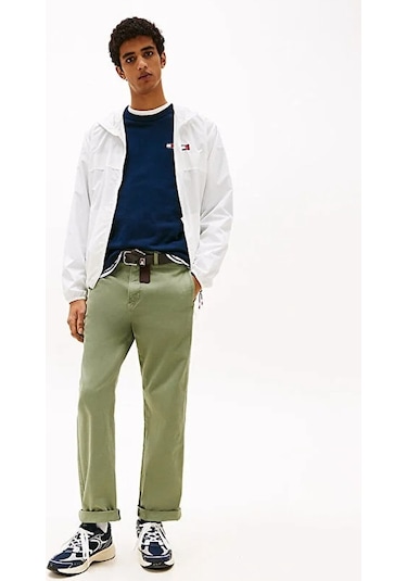 Tommy Hilfiger Tjm Lw Chıcago Jacket Erkek Beyaz Ceket - Dm0dm20204 Tommy Hilfiger Tjm Lw Chıcago Jacket Erkek Beyaz Ceket - Dm0dm20204