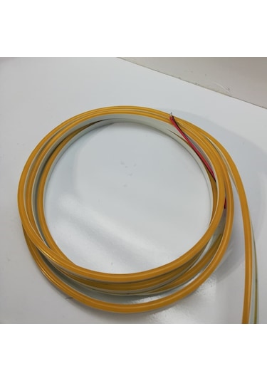 Neon Led 12 Volt Amber Işık Dış Mekan 5 Metre