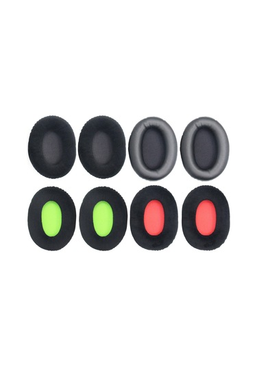 Reedark Hyperx Cloud Iı Oyun Kulaklığı İçin Yerine Konulabilir Siyah Flanel Kulaklık Örtüsü Siyah