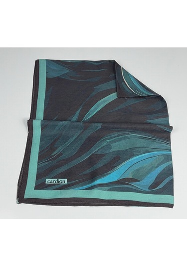 Cardion Pamuk İpek Şal - 70 X 180 - 06302 Petrol