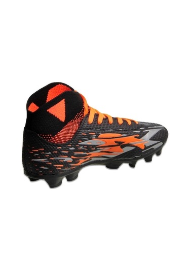 Mp Çocuk Siyah Turuncu Krampon Futbol Ayakkabısı 241-1701ft Siyah