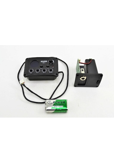 Nemesis EQ-4 Saz Gitar Vs Enstrüman için Ekolayzer Seti + Eşikaltı