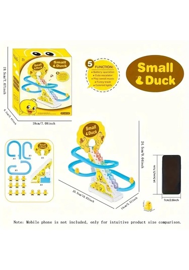 Babydoor Toys 588-7 Small Duck 3 Ördekli Merdivenli Oyuncak
