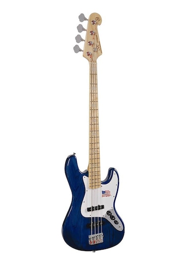 Sx Sjb75/Tbu Bas Gitar (Trans Blue)