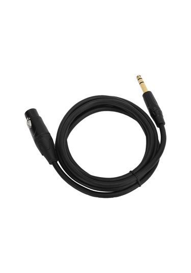 Yaleker Jorındo Xlr Dişi İle 6.35mm Trs Erkek Dengeli Kablosu - 22awg Oksijenli Kupfer, Ses Kalitesi Ve Iletim Gücü İçin Stüdyo/live Performans, 1 Metre Jd6001
