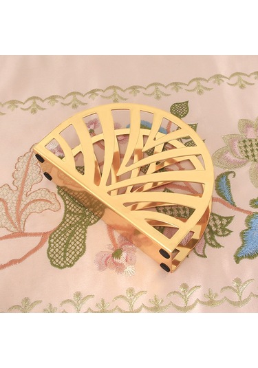 Reedark Şık Ve Dayanıklı Altın Renkli Yuvarlak Peçete Standı - Kafe, Restoran Ve Ev Kullanımı İçin Diğer