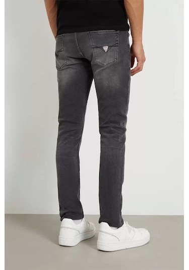 Guess Erkek Denim Skinny Jeans Antrasit