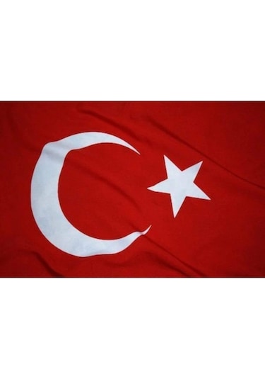 Buket Türk Bayrağı 50 x 75 CM Özel Alpaka Kumaş