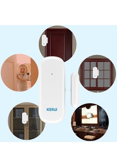Moly Keruı Wifi Akıllı Kapı Pencere Sensörü - Uzaktan Kumanda, Ses Kontrol, Bildirimler, Smart Life Entegrasyonu