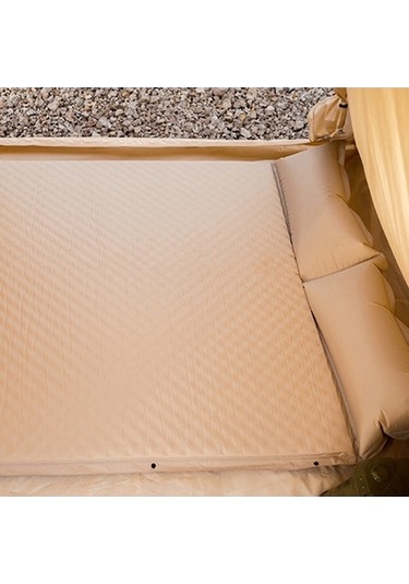 Bloomnest Bağlanabilir Ultra Hafif Şişme Kamp Yatak Pedi, Taşınabilir Seyahat Matı Çadır Trekking İçin Çok Renkli Farklı Renk Desenli Çok Renkli