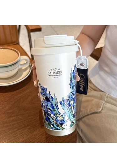 Paslanmaz Çelik Kahve Fincanı 500ml M1mo0s Blue