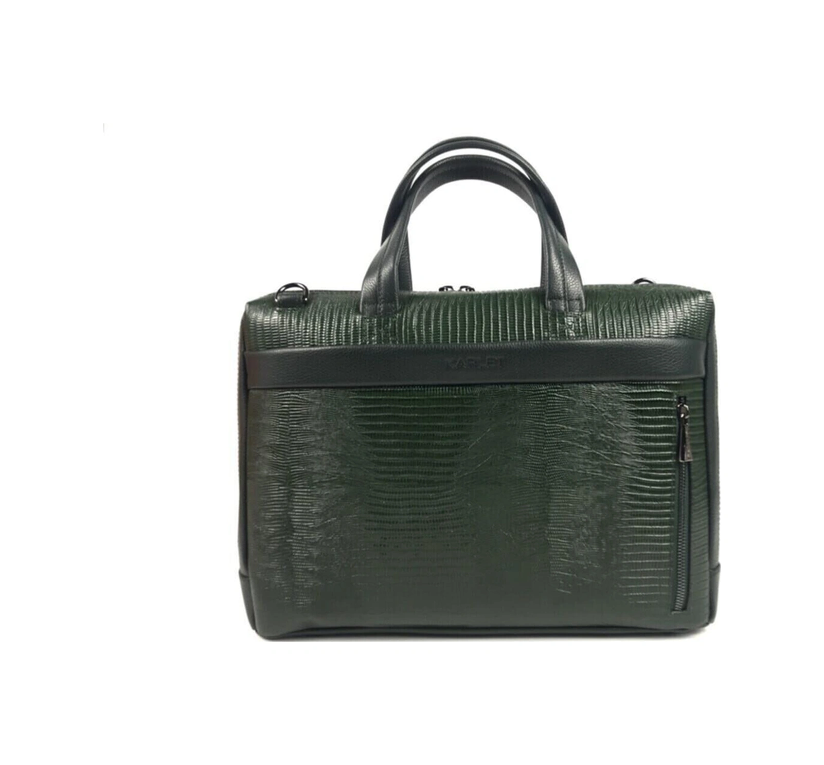 Hakiki Deri Laptop & Evrak Çantası-116369 Siyah