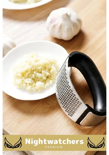 Premium Seri Pratik Kolay Temizlenir Paslanmaz Çelik Pratik Mutfak Sarımsak Ezme Rendesi Çok Renkli