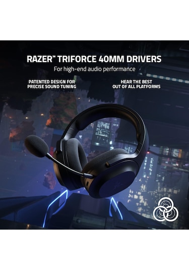 Razer Barracuda X - Kablosuz Çoklu Platform Oyun Ve Mobil Kulaklı