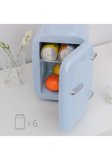 Flamingueo Jon Mini Taşınabilir Kozmetik Buzdolabı 4l