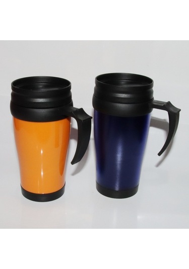 Seyahat Kupası Bardak Su Bardağı Kırmızı Kırmızı