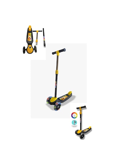 Swing Işıklı 3 Tekerlekli Scooter