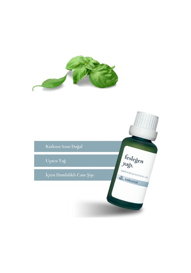 Sabunal Fesleğen Yağı 30 ML - Cilt Bakım Yağı