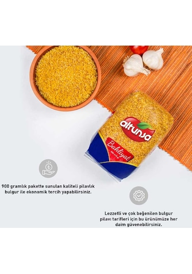 Altunsa Orta Pilavlık Yerli Bulgur 900 G