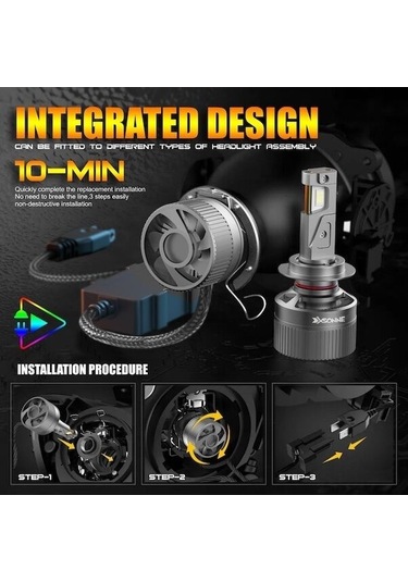 Xsonne Sirius H1 Led Xenon Far Ampul 12v 65w 8000k 8000lm