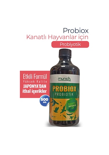Munich Vet Probiox 500 Ml Güvercinler Için Probiotik