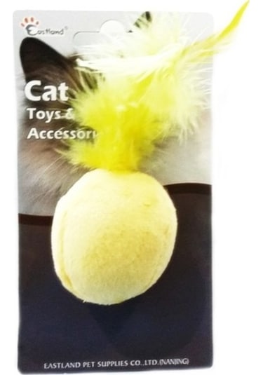 Eastland 4.5 CM Kedi Otlu Tüylü Top Kedi Oyuncağı