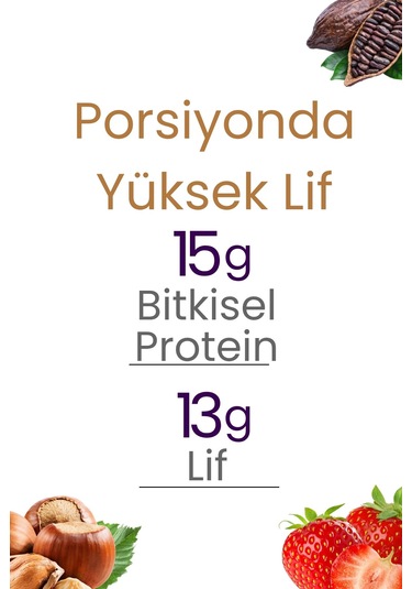 Fudge Fındık Kaplı Çilekli & Bademli Meyve Topları 110gr X3 Adet