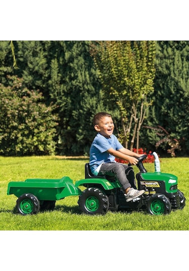 Dolu Römorklu Traktör - Pedallı 8053