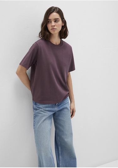 Mavi - Bordo Basic Tişört 1613820-70260 Bordo