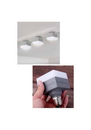 Zmr 117/g 20w Kare Led Ampul 6500k Beyaz Işık Jumbo Torch Lamba