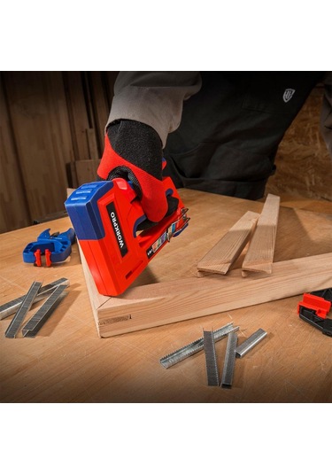 Workpro WP223002 6 in 1 Profesyonel 6-14 MM Mekanik Zımba + 15 MM Çivi Tabancası Set