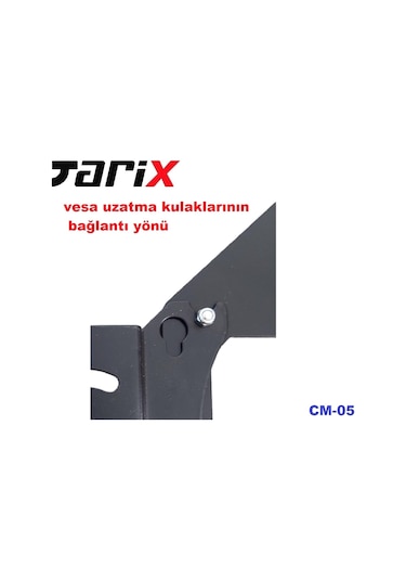 Tarix Cm-05 Eğimli Tavan Askı Aparatı 17"-32"