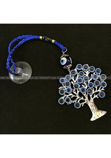 Hayat Ağacı Nazar Araba Hediyesi Vantuz Otomobil Dikiz Ayna Süsü (464577164)