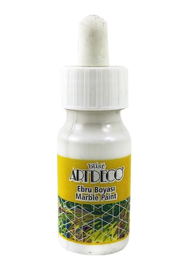Artdeco Ebru Boyası 30Ml Beyaz 016B-19 N11.4422