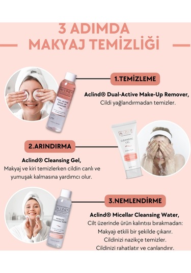 Aclind Micellar Cleansing Water 125 ML