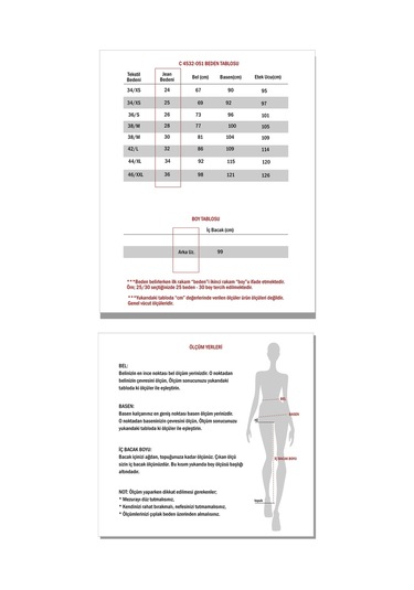 Koyu Mavi Yüksek Bel Patı Fermuarlı Yırtmaçlı Etek Ucu Kesik Maxi Jean Etek C 4532-051 Koyu Mavi