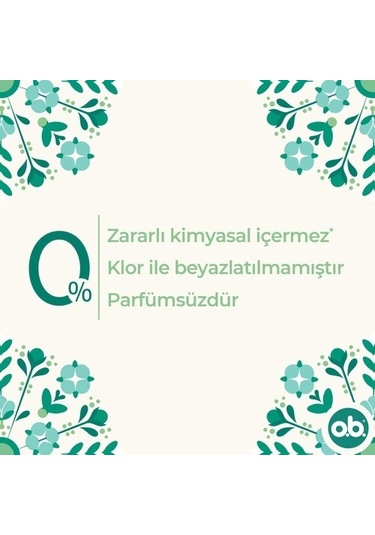 O.B Organic Tampon Normal 16'lı